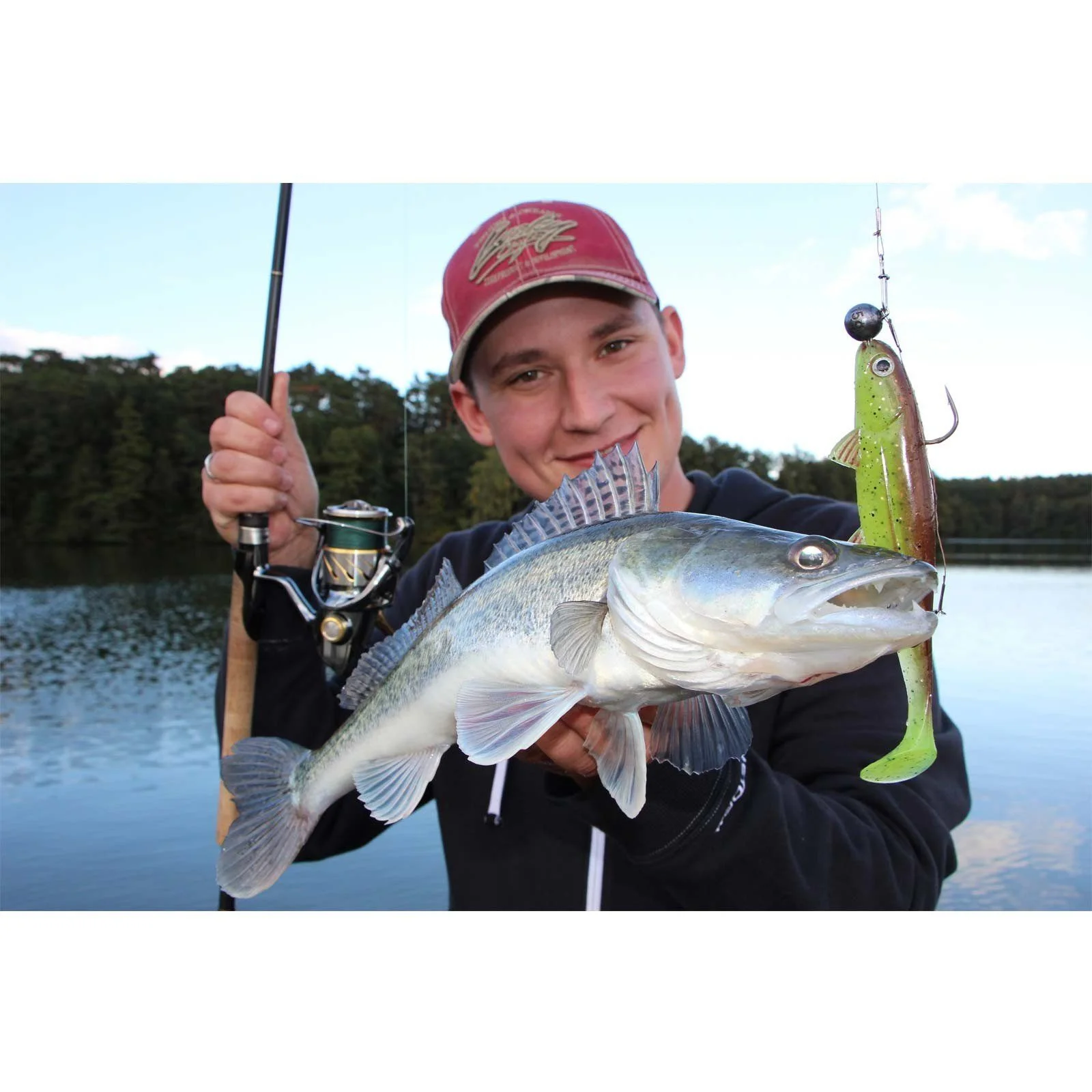 Jackson The Fish 15 cm – Gummifisch „Hot Pumpkin“
